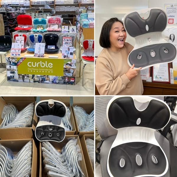 陳美鳯唯一推薦韓國專利設計【量品矯正護腰座椅】糾正不良坐姿,舒緩腰背壓力,全面包裹臀部 陳美鳯唯一推薦韓國專利設計【量品矯正護腰座椅】糾正不良坐姿,舒緩腰背壓力,全面包裹臀部